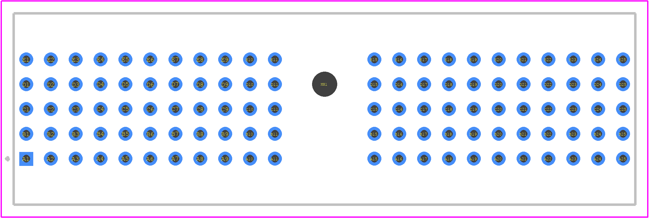17011102402 - HARTING PCB footprint - Other - Other - 17011102402