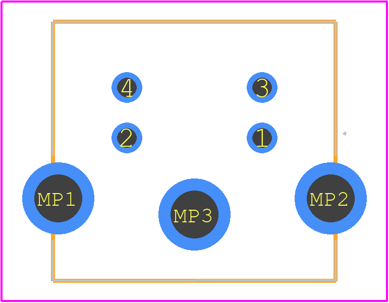 5750069-1 - TE Connectivity PCB footprint - Other - Other - 5750069-1-1
