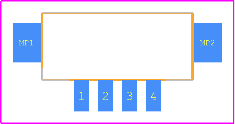 DF3EA-4P-2V(51) - Hirose PCB footprint - Other - Other - DF3EA-4P-2V(51)-2