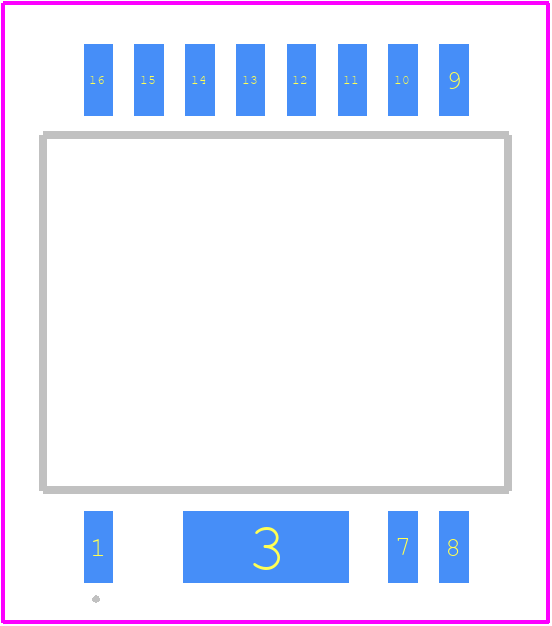 SID1182K - Power Integrations PCB footprint - Other - Other - eSOP-R16B_2022-2