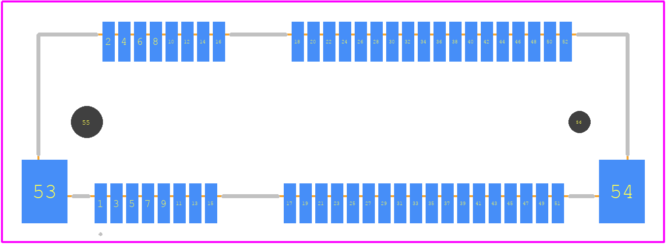 1775838-2 - TE Connectivity PCB footprint - Other - Other - 1775838-2-5
