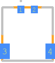 DF58-2P-1.2V(21) - Hirose PCB footprint - Other - Other - DF58-2P-1.2V(21)
