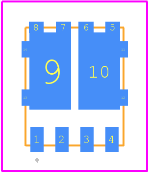 STL52DN4LF7AG - STMicroelectronics PCB footprint - Other - Other - POWER FLAT 5x6
