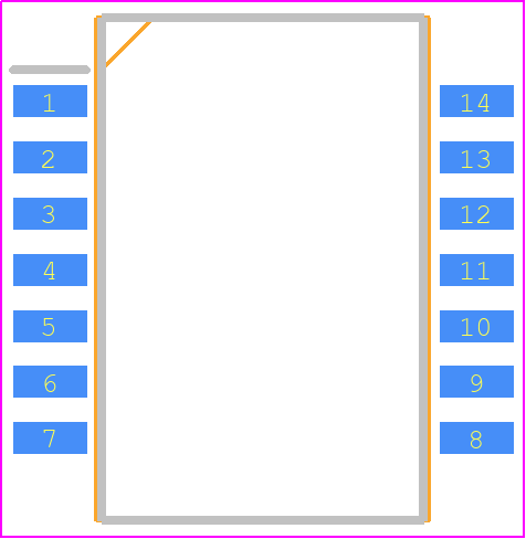 NPA-700M-030A - Amphenol PCB footprint - Small Outline Packages - Small Outline Packages - NPA-700M-030A