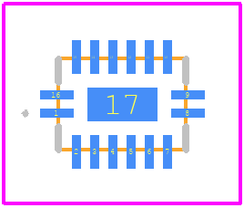 74HC123BQ,115 - Nexperia PCB footprint - Other - Other - 74HC123BQ,115-3
