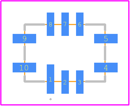 LFPTXO000001Bulk - IQD PCB footprint - Other - Other - LFPTXO000001Bulk-8