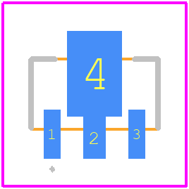 AP7365-25YG-13 - Diodes Incorporated PCB footprint - Other - Other - SOT89 _2022