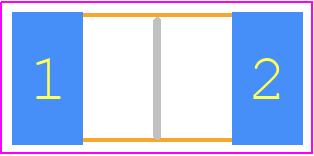 RC2512FK-7W1R8L - KEMET PCB footprint - Resistor Chip - Resistor Chip - RC2512FK-7W1R8L