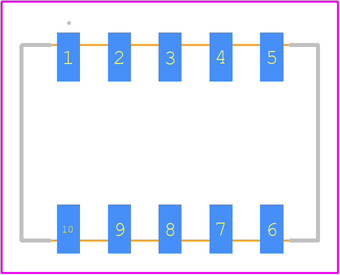 204-5ST - CTS PCB footprint - Other - Other - 204-5ST-3