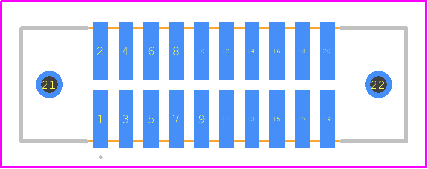 TFM-110-02-S-D-WT - SAMTEC PCB footprint - Other - Other - TFM-110-02-S-D-WT-3