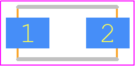 CDBA340L-G - Comchip Technology PCB footprint - Diodes Moulded Non Polarised - Diodes Moulded Non Polarised - DO-214AC