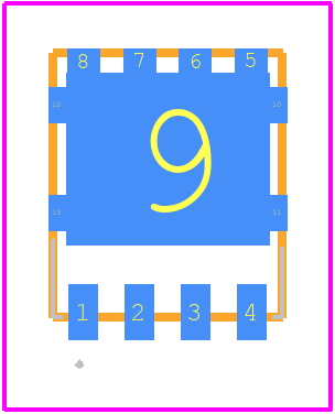 STL135N8F7AG - STMicroelectronics PCB footprint - Other - Other - STL135N8F7AG-1