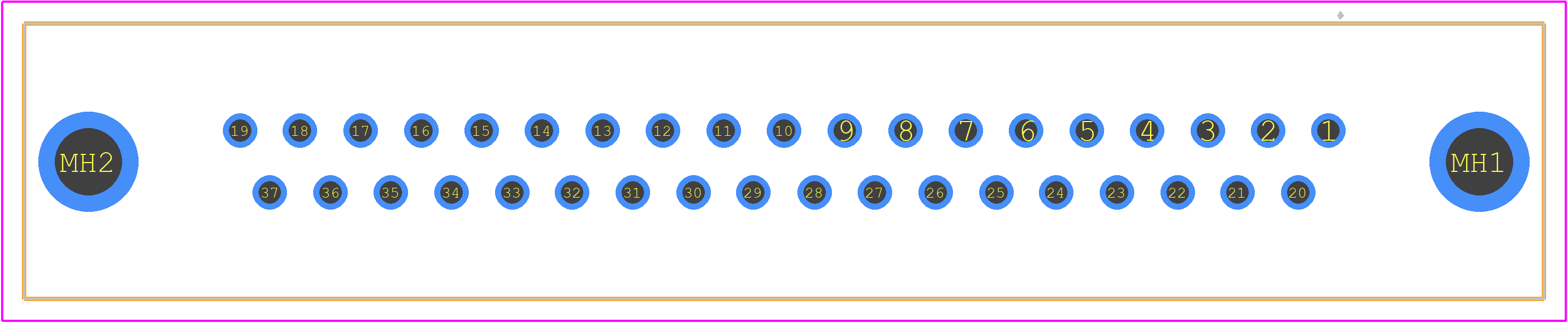 1-5747301-4 - TE Connectivity PCB footprint - Other - Other - 1-5747301-4-2
