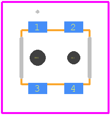 HDT0001 - LITTELFUSE PCB footprint - Other - Other - HDT0001-2