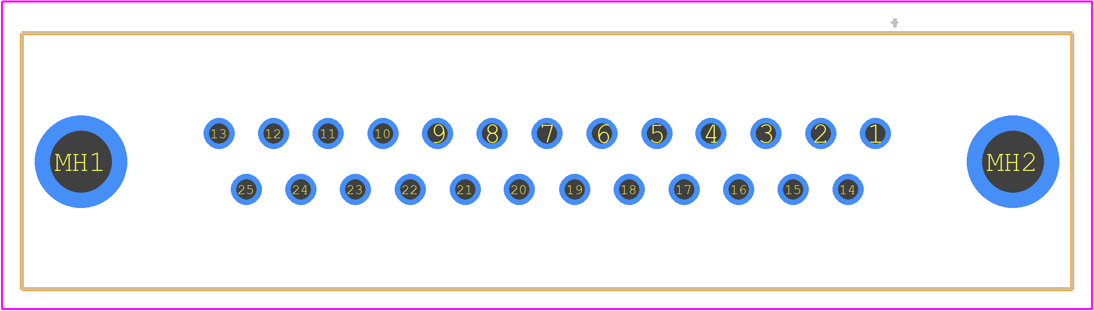 2-5747708-0 - TE Connectivity PCB footprint - Other - Other - 2-5747708-0-2