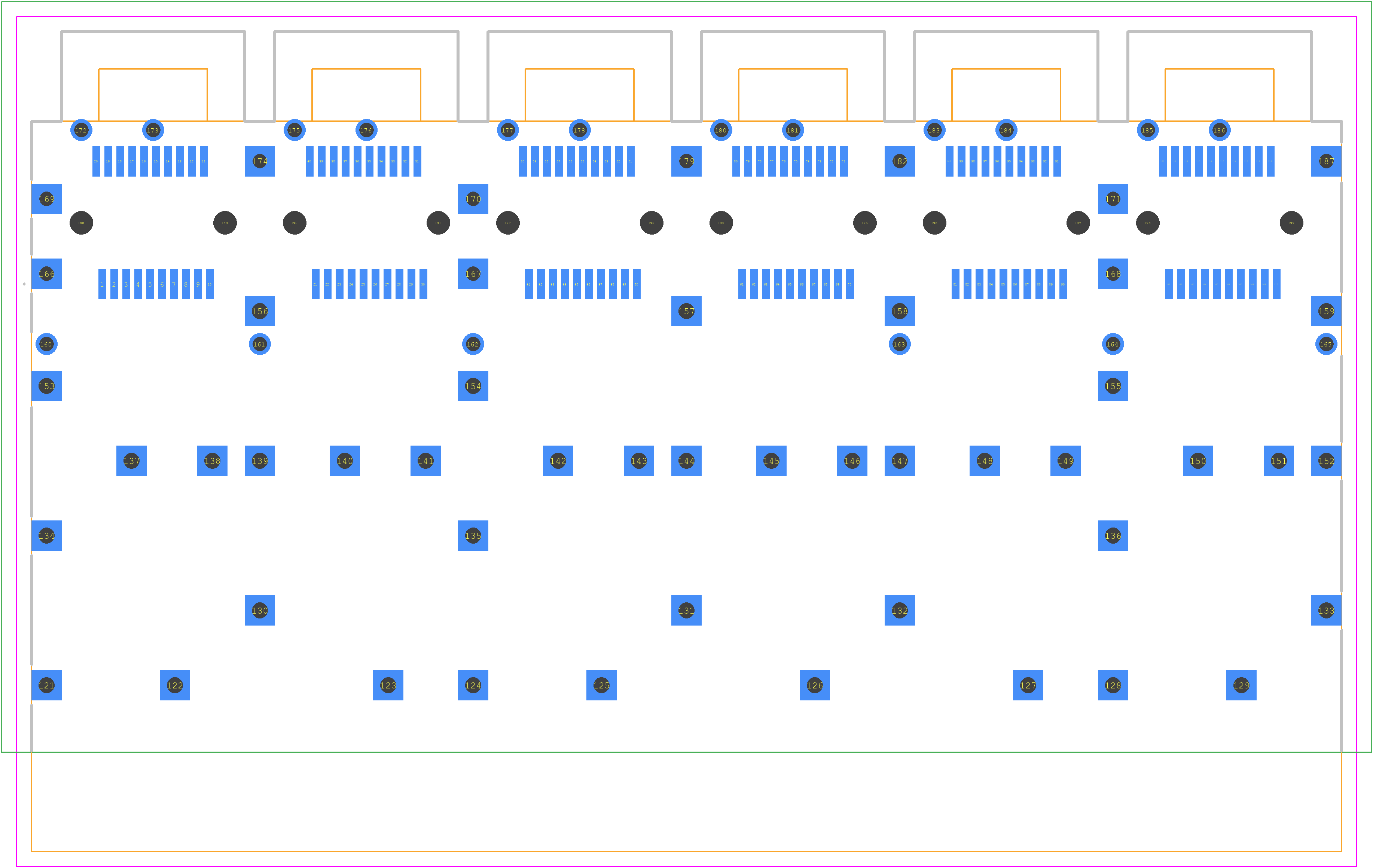 2007250-1 - TE Connectivity PCB footprint - Other - Other - 2007250-1-4