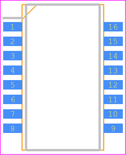 H1102 - Yageo Group PCB footprint - Small Outline Packages - Small Outline Packages - H1102