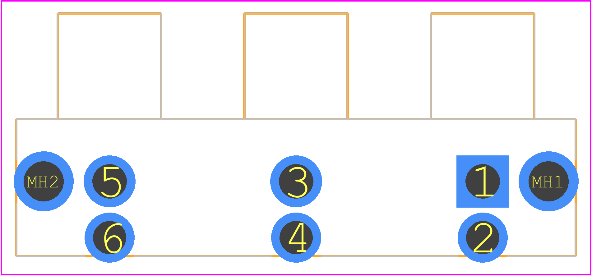 RCJ-32265 - Same Sky PCB footprint - Other - Other - RCJ-32265-1