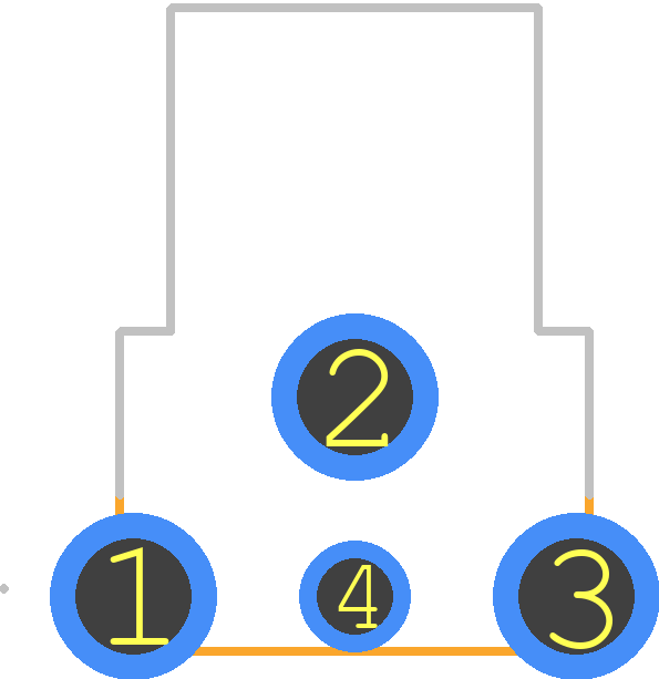 RCJ-013 - Same Sky PCB footprint - Other - Other - RCJ-013-1