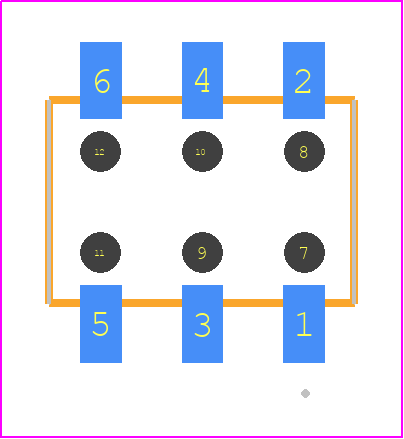 SSM-103-F-DV-BE - SAMTEC PCB footprint - Other - Other - SSM-103-XXX-DV-BE