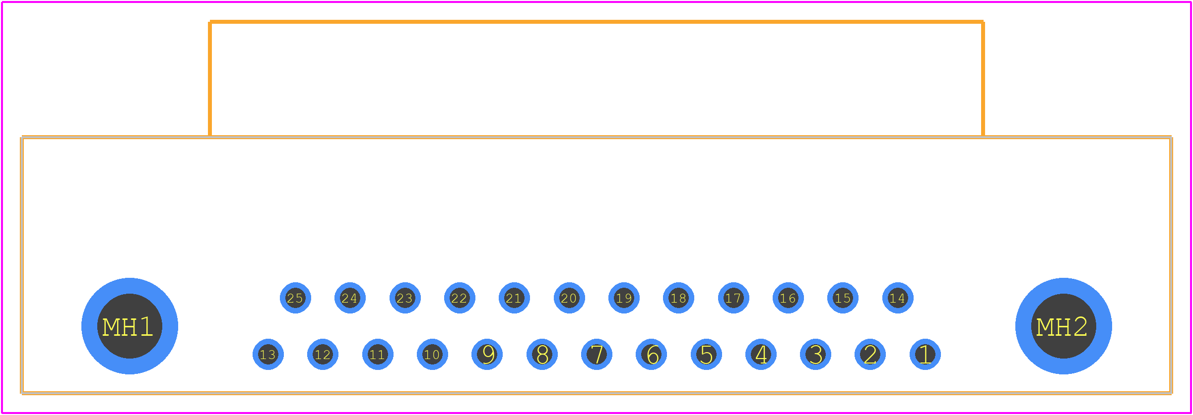 5747842-2 - TE Connectivity PCB footprint - Other - Other - 5747842-2-1
