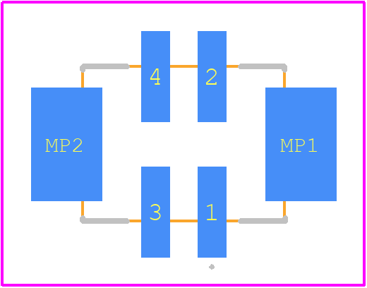 M80-6810442 - Harwin PCB footprint - Other - Other - M80-6810442