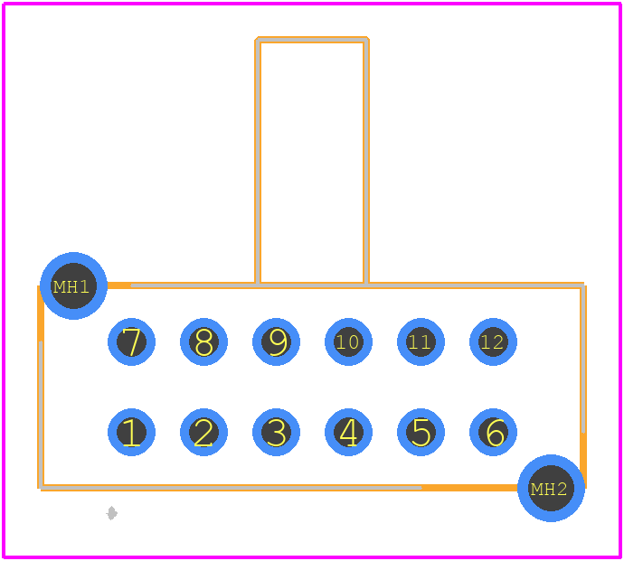 EG4208 - E-Switch PCB footprint - Other - Other - EG4208-2