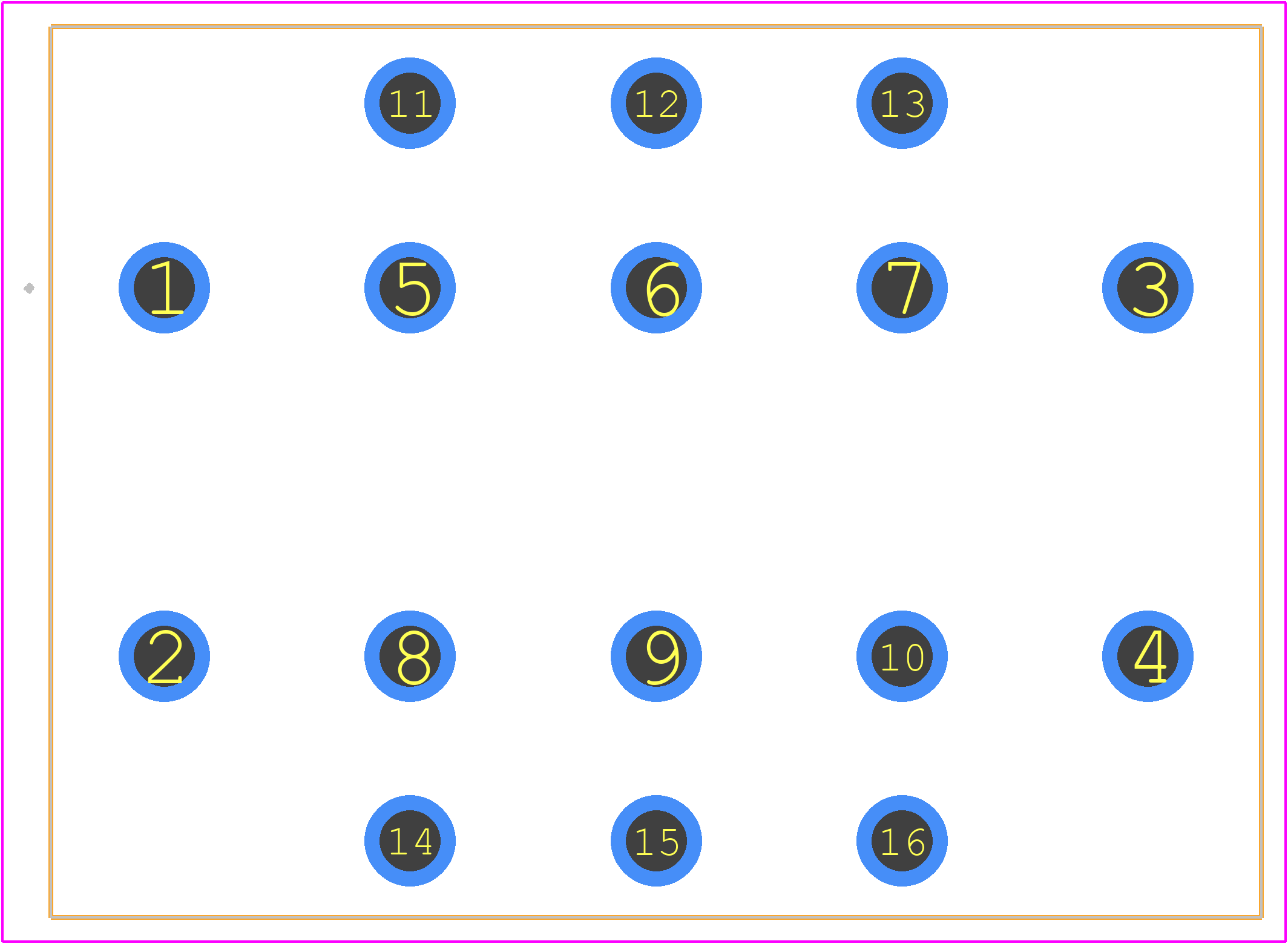 SP4-P-DC24V - Panasonic PCB footprint - Other - Other - SP4-P-DC12V