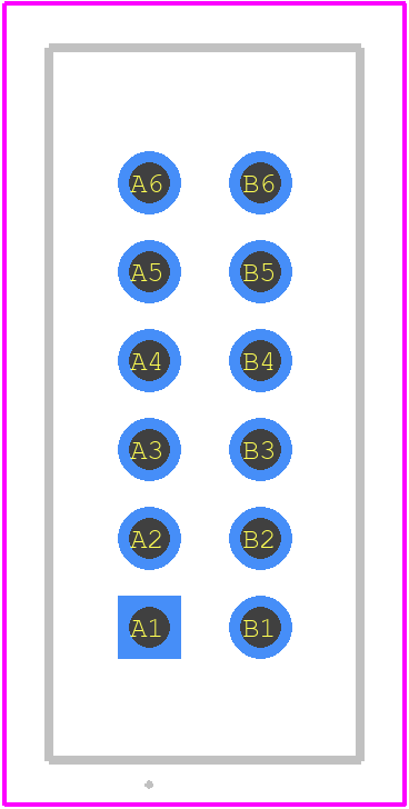 MMS42 - Apem PCB footprint - Other - Other - MMS42-1