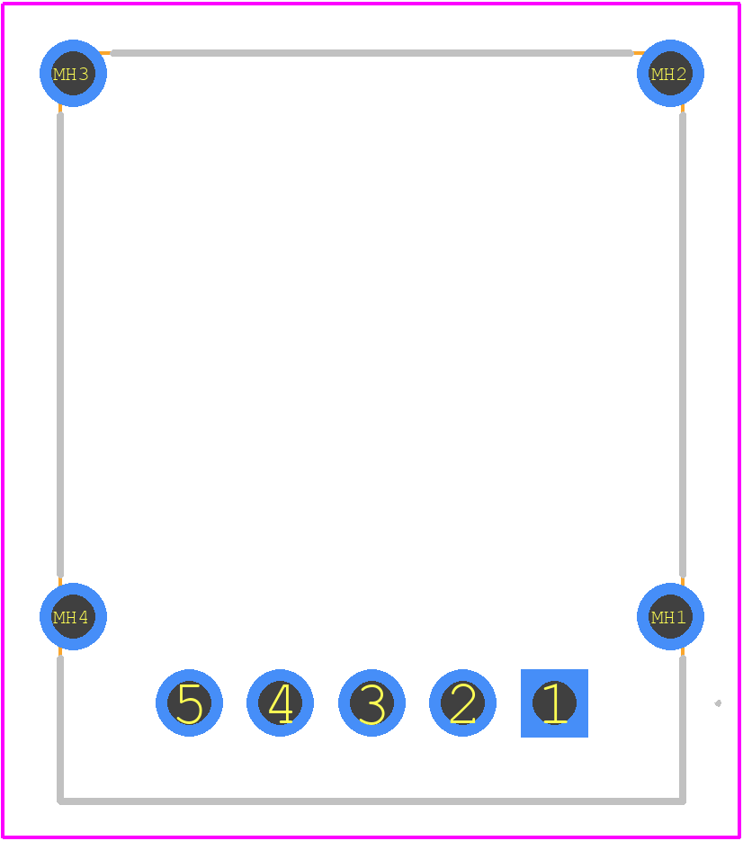 HRPG-ASCA#14R - Avago Technologies PCB footprint - Other - Other - HRPG-ASCA#14R-1