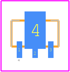 NCP785AH33T1G - onsemi PCB footprint - Other - Other - SOT−89, 3 LEAD CASE 528AG ISSUE O