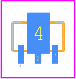 NCP785AH150T1G - onsemi PCB footprint - Other - Other - SOT−89, 3 LEAD CASE 528AG ISSUE O_1