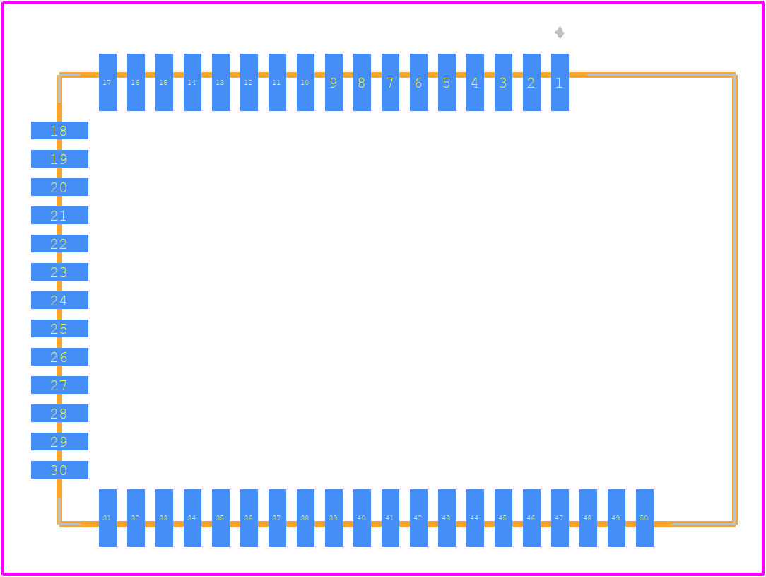 WT32-A-AI5 - Silicon Labs PCB footprint - Other - Other - WT32-A