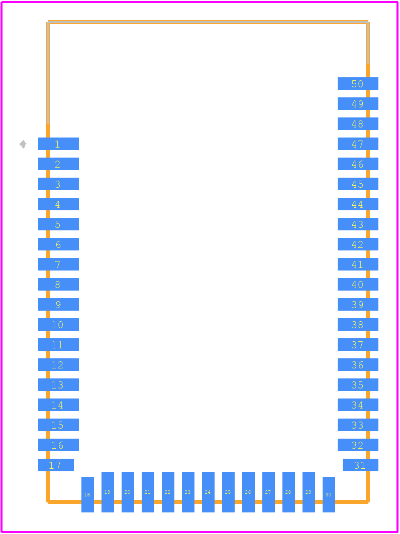 WT32I-A-AI61 - Silicon Labs PCB footprint - Other - Other - WT32i