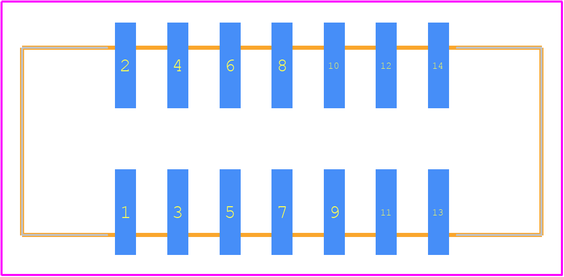 SBH11-NBPC-D07-SM-BK - Sullins PCB footprint - Other - Other - SBH11-NBPC-D07-SM-BK-1