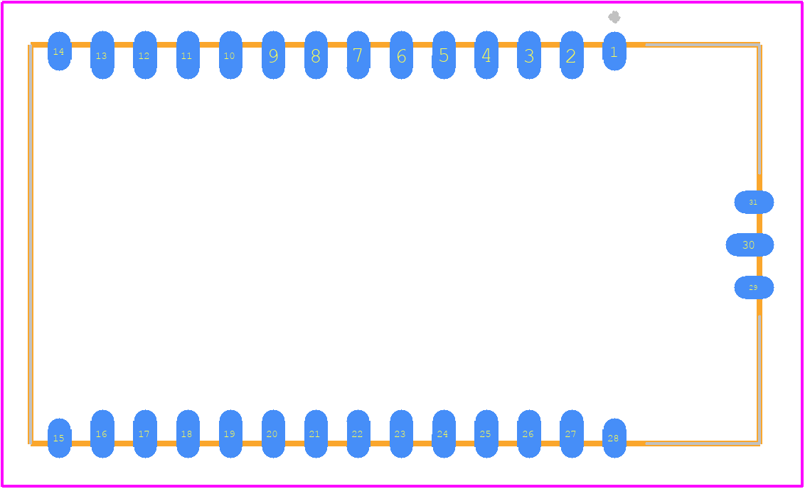 WT12-A-AI4 - Silicon Labs PCB footprint - Other - Other - WT12-A-AI4