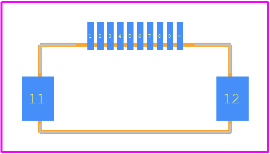 0528921033 - Molex PCB footprint - Other - Other - 0528921033
