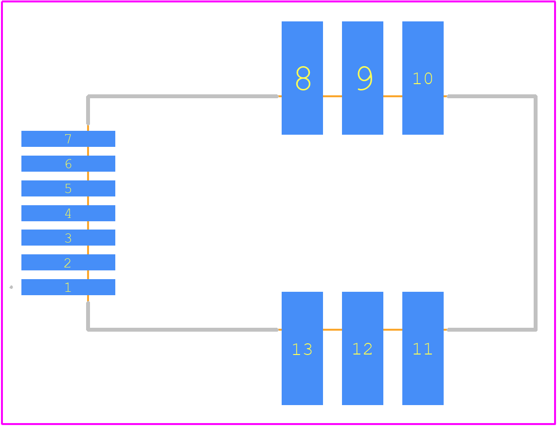 HO 8-NSM-0000 - LEM PCB footprint - Other - Other - HO 8-NSM-0000-2