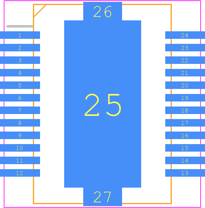 PA443DF - Apex Microtechnology PCB footprint - Other - Other - PA443DF