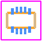 505070-0620 - Molex PCB footprint - Other - Other - 505070-0620-1
