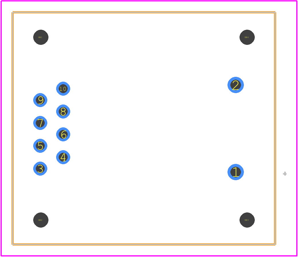 ISF15ACP4 - NKK Switches PCB footprint - Other - Other - ISF15ACP4-2