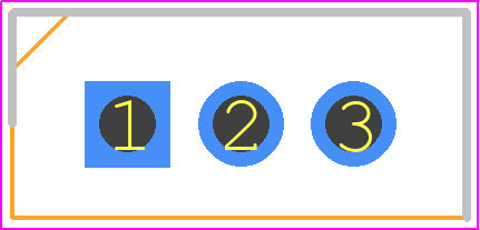 MBR20100CT-E1 - Diodes Incorporated PCB footprint - Transistor Outline, Vertical - Transistor Outline, Vertical - TO-220-3 (2)