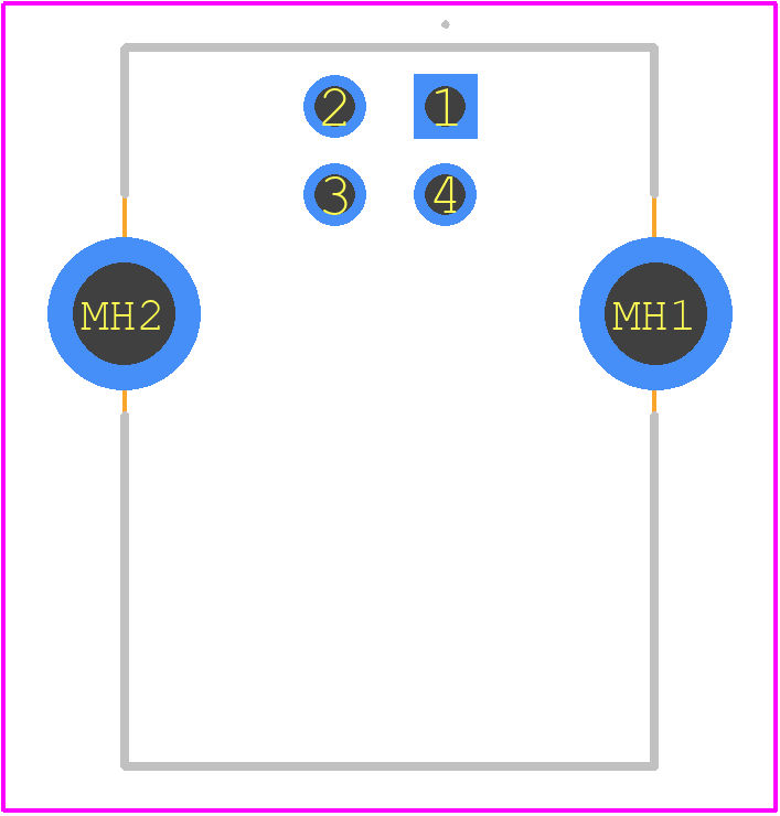 4-1734376-7 - TE Connectivity PCB footprint - Other - Other - 4-1734376-7-2