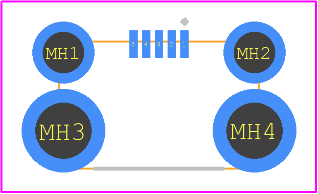 2134441-2 - TE Connectivity PCB footprint - Other - Other - 2134441-2-3