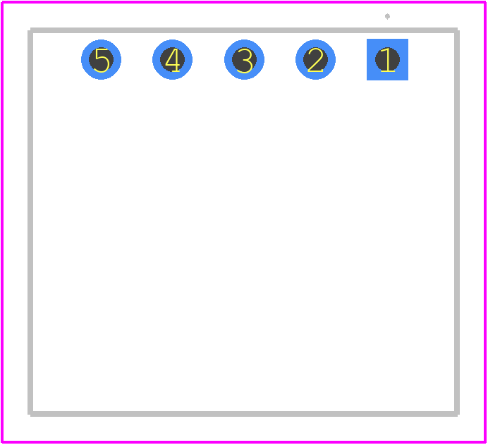 5-104935-6 - TE Connectivity PCB footprint - Other - Other - 5-104935-6-1