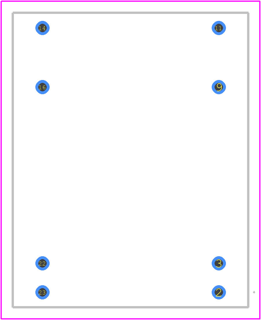 JCA0605D02 - XP POWER PCB footprint - Other - Other - JCA0605D02-1