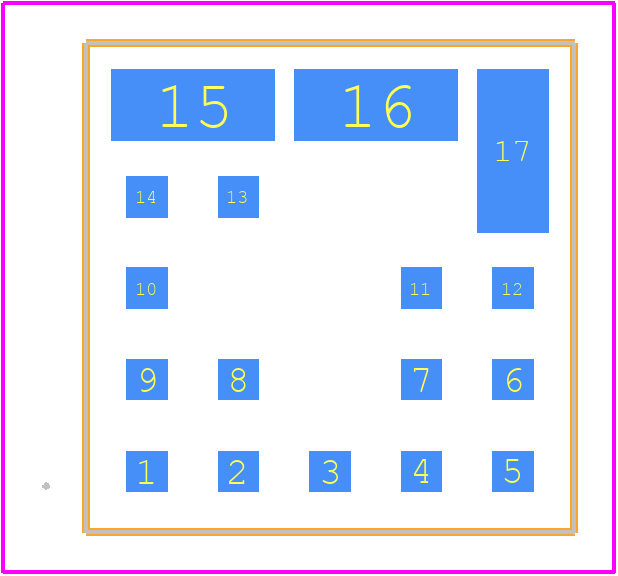 BRNS6 - Cosel PCB footprint - Other - Other - BRNS6-1