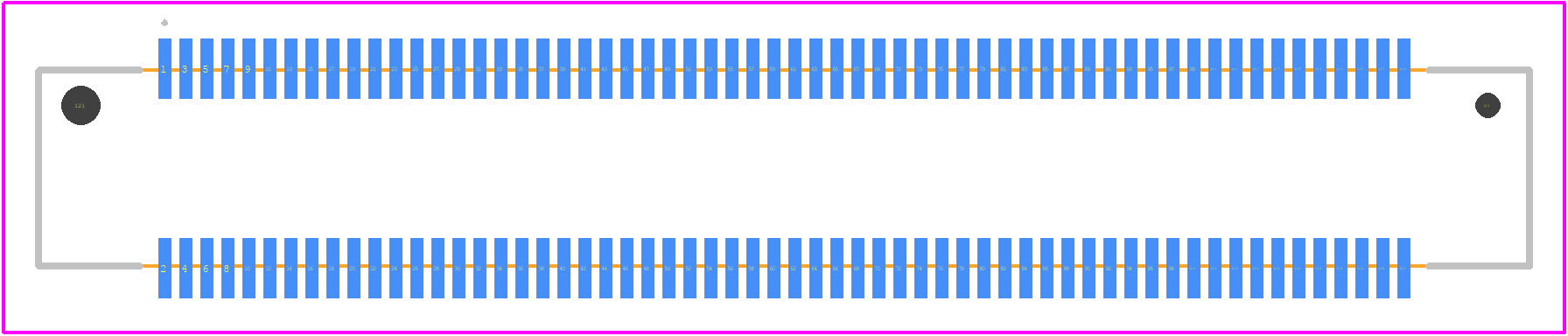 FX8-120S-SV(22) - Hirose PCB footprint - Other - Other - FX8-120S-SV(22)-1