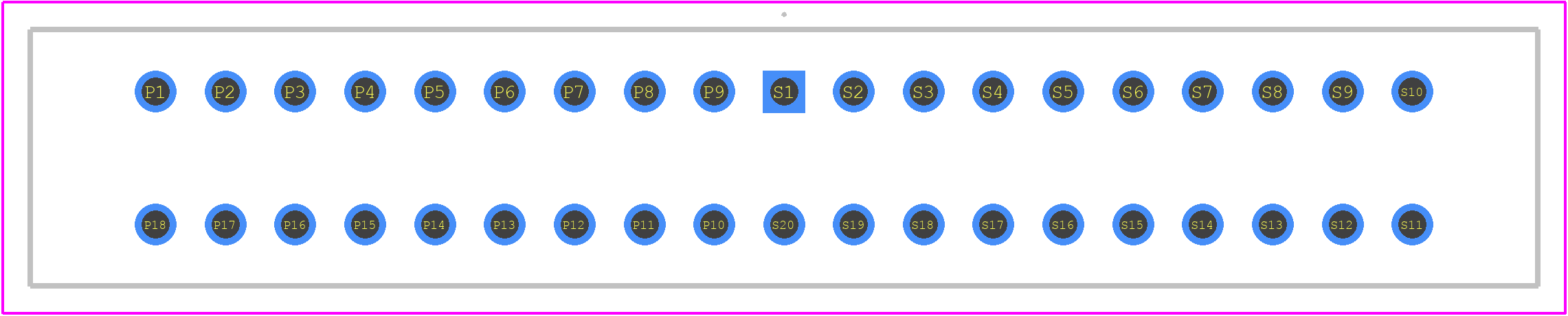 1761426-3 - TE Connectivity PCB footprint - Other - Other - 1761426-3-10