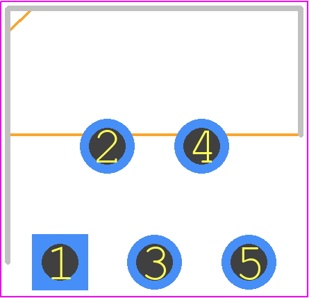 LT1963AET-2.5#06PBF - Analog Devices PCB footprint - Transistor Outline, Vertical - Transistor Outline, Vertical - T Package 5-Lead Plastic TO-220 (Standard) (Reference LTC DWG # 05-08-1421)-1